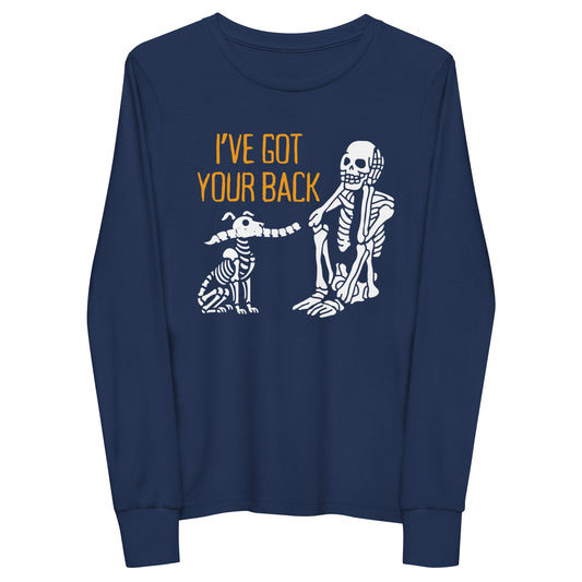 I've Got Your Back Youth long sleeve tee