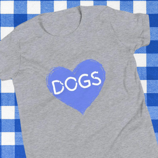 Love Dogs Youth Short Sleeve T-Shirt
