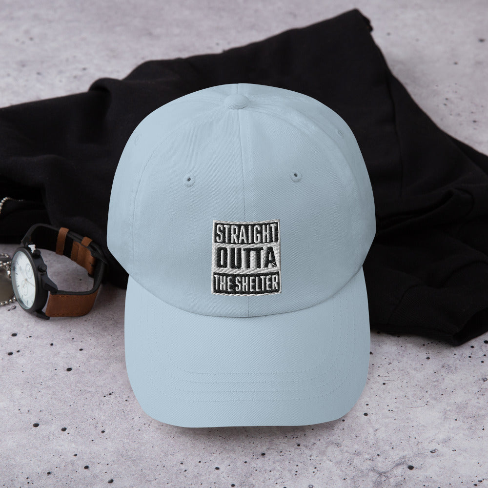 Straight Outta The Shelter Dad hat
