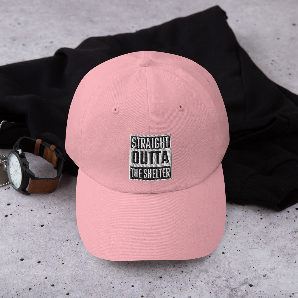 Straight Outta The Shelter Dad hat