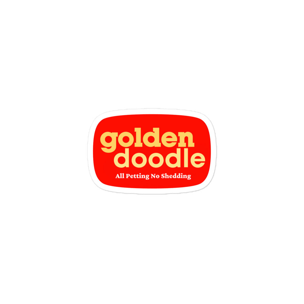 Golden Doodle stickers