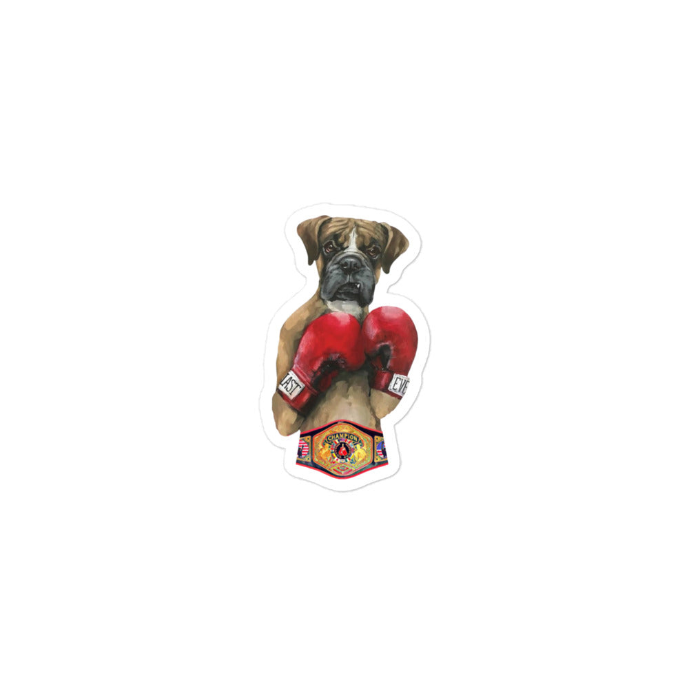 Boxer Dog stickers