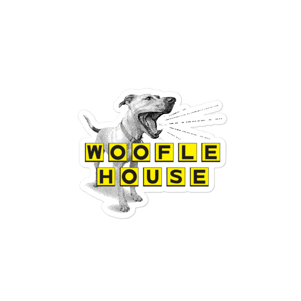 Woofle House stickers