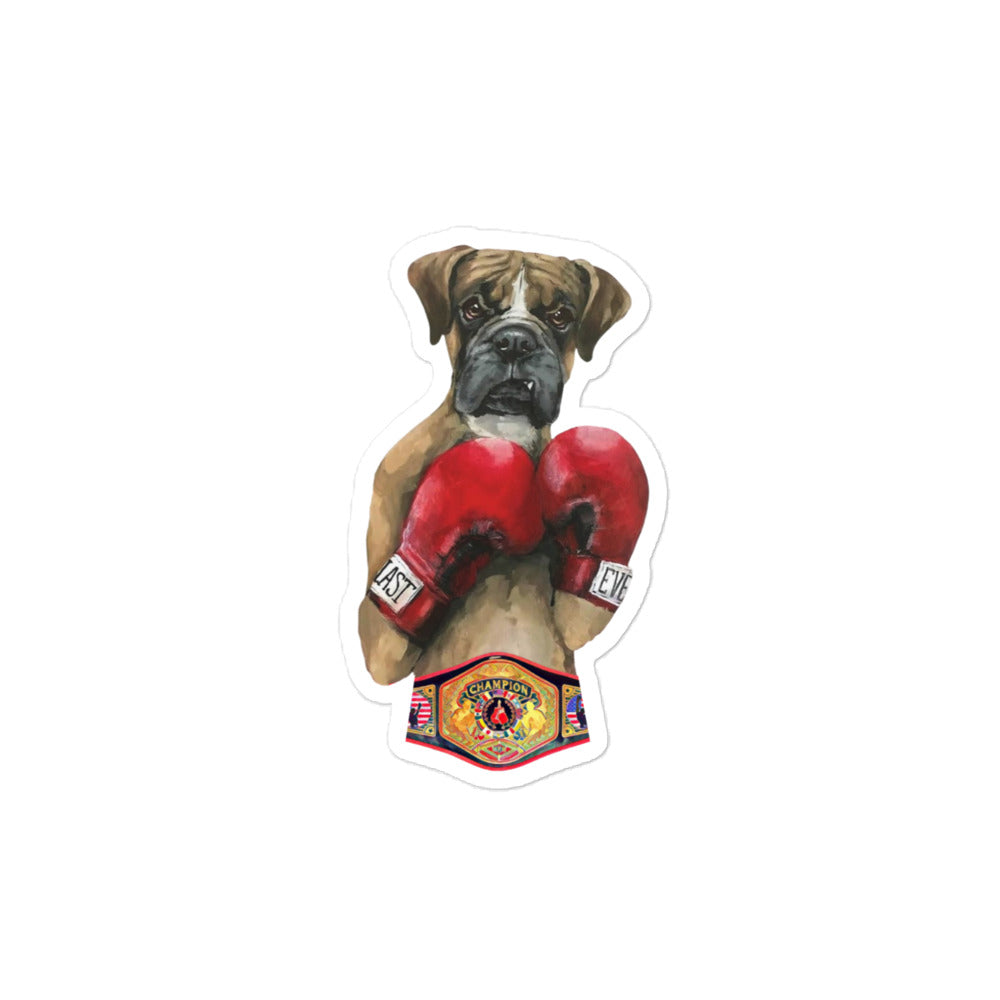 Boxer Dog stickers