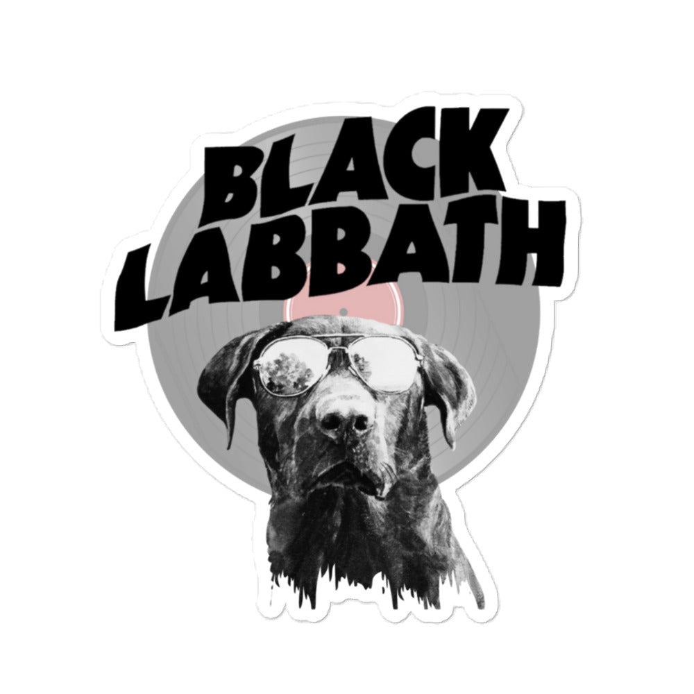 Black Labbath stickers