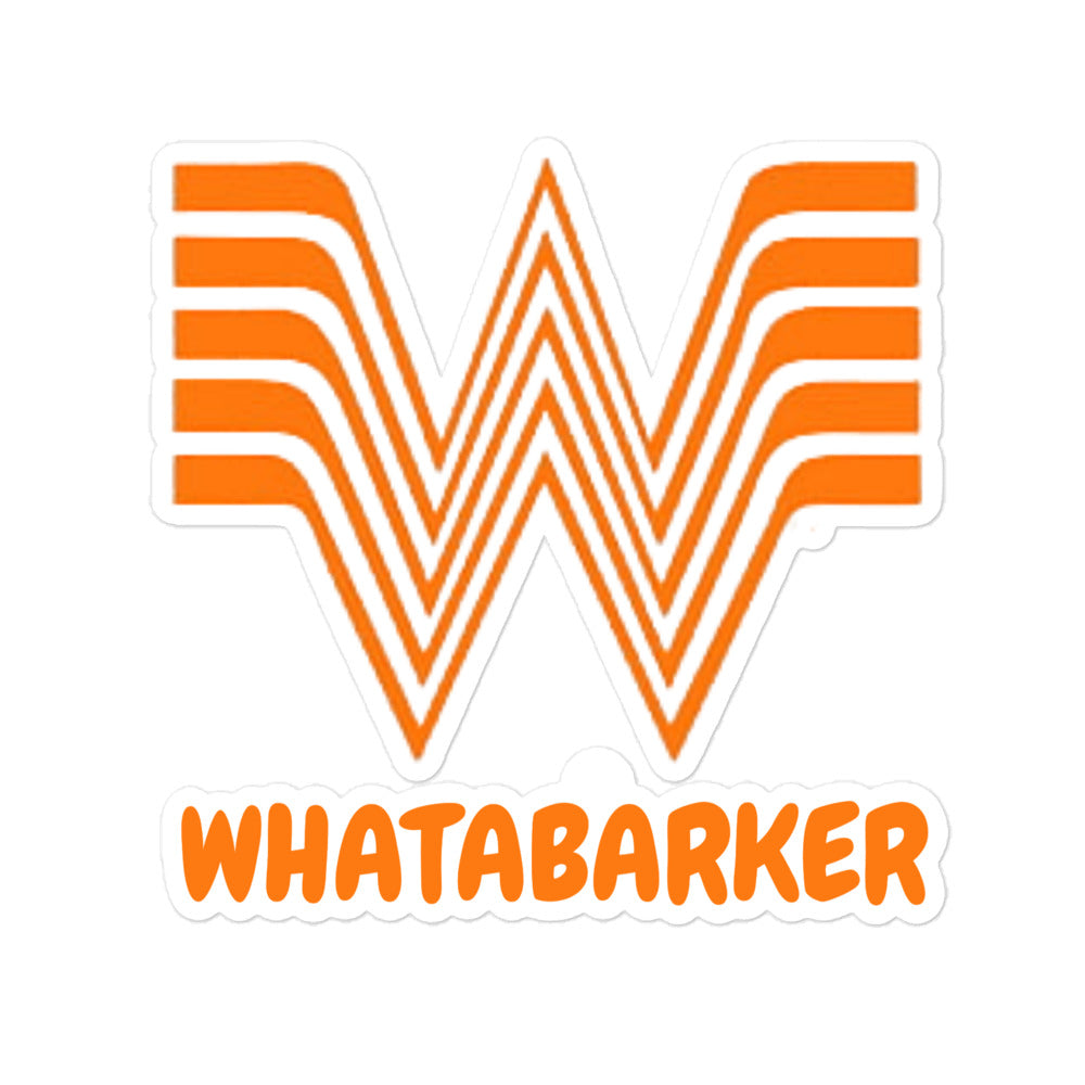 Whatabarker stickers