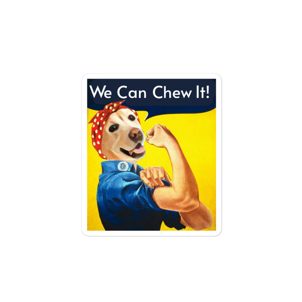 We Can Chew It stickers