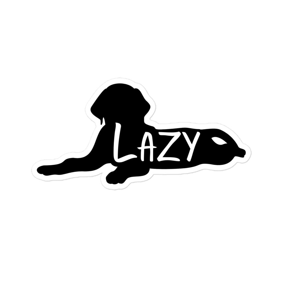 Lazy Dog Stickers