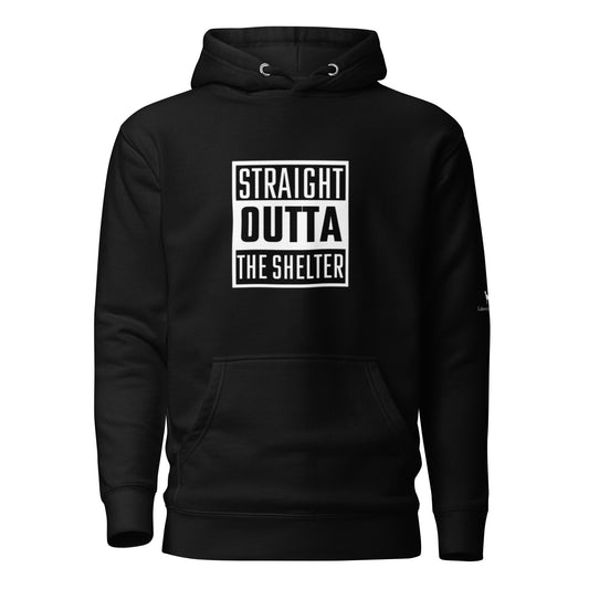 Straight Outta The Shelter Unisex Hoodie