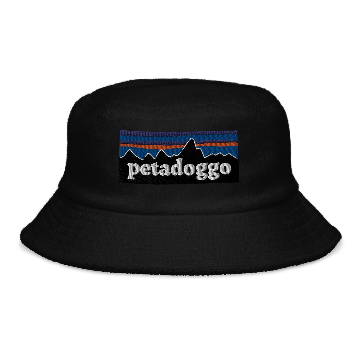 Petadoggo Terry cloth bucket hat