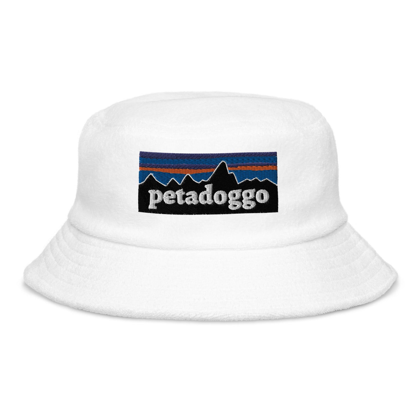 Petadoggo Terry cloth bucket hat