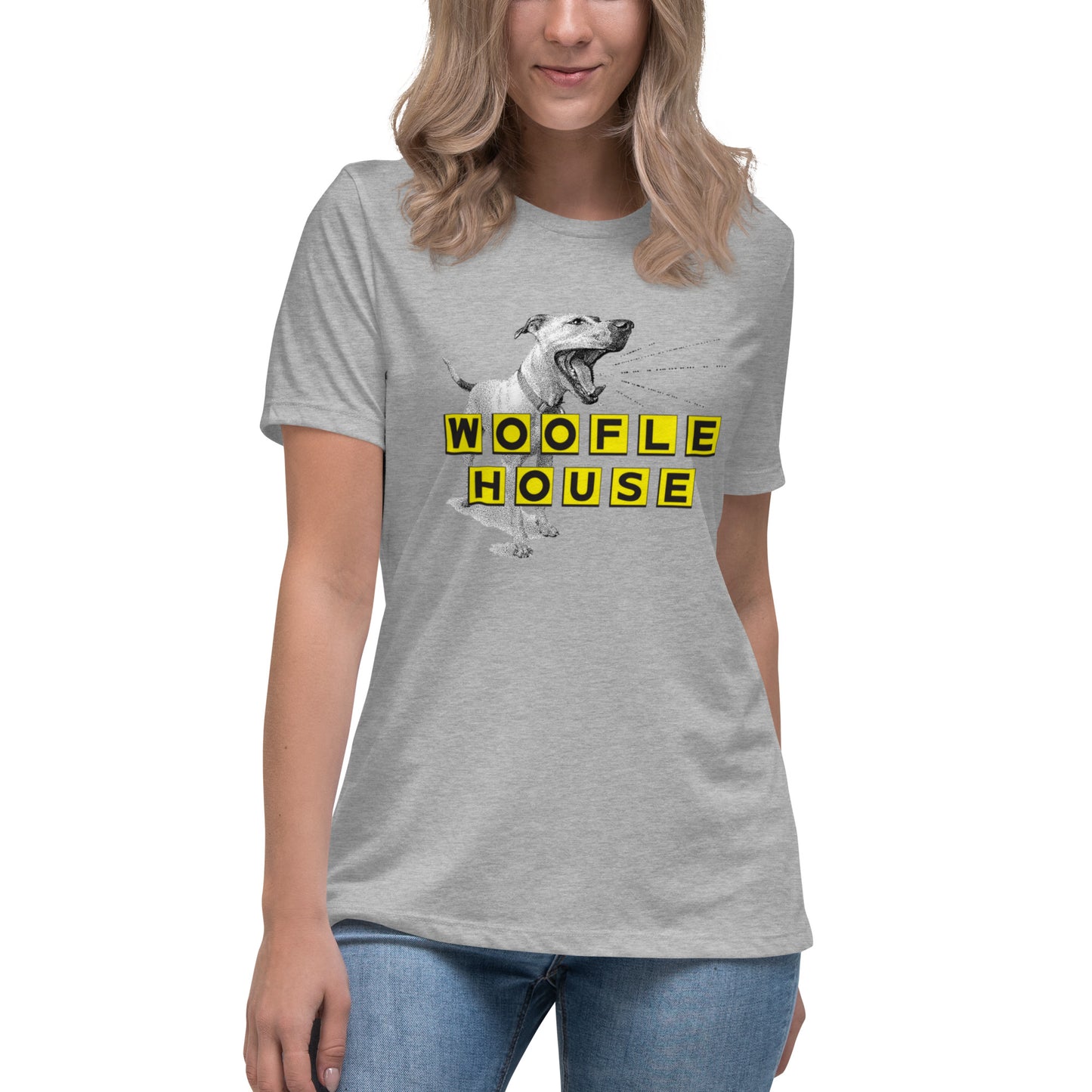 Woofle House Women's Relaxed T-Shirt