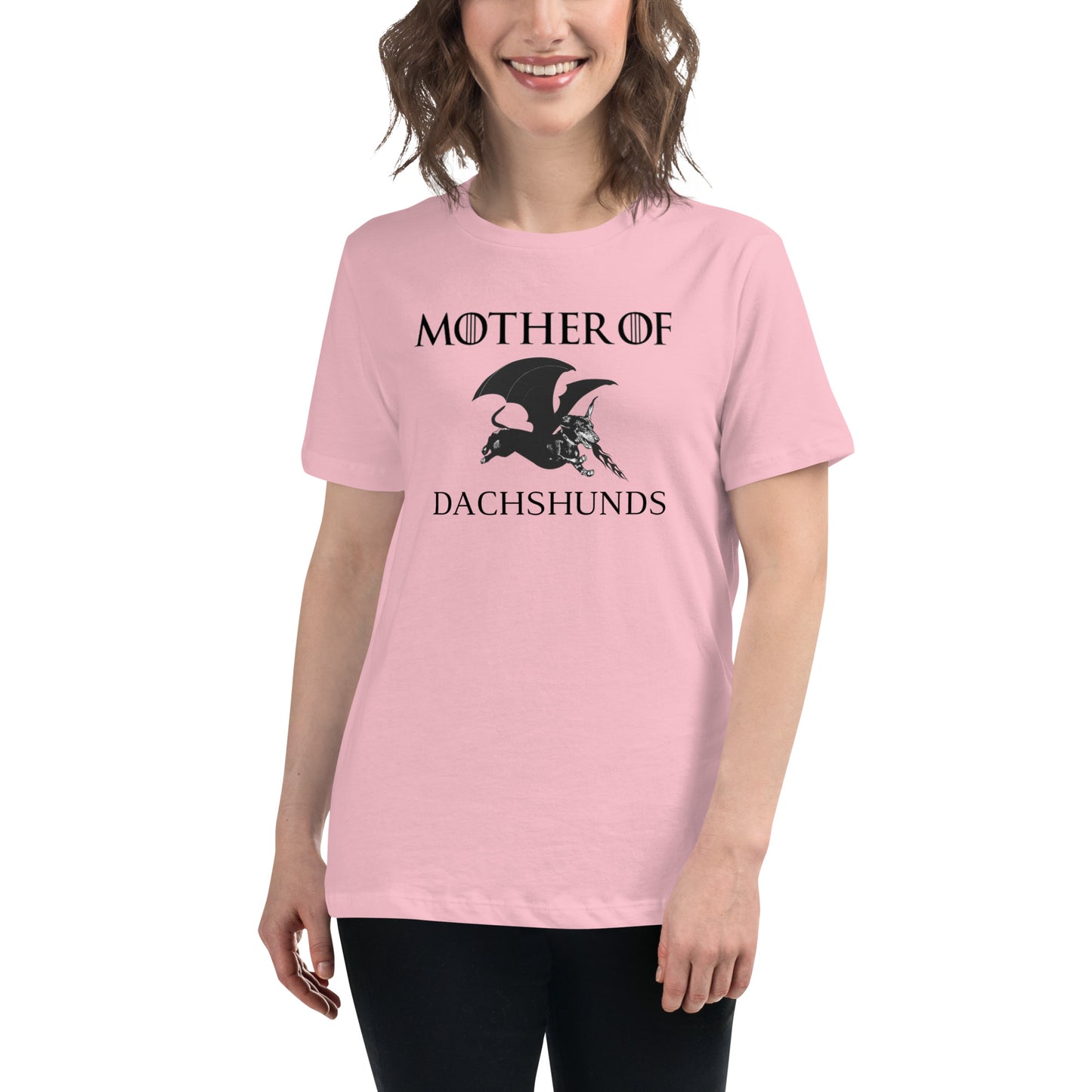 Game of Bones Mother of Dachshunds Women's Relaxed T-Shirt