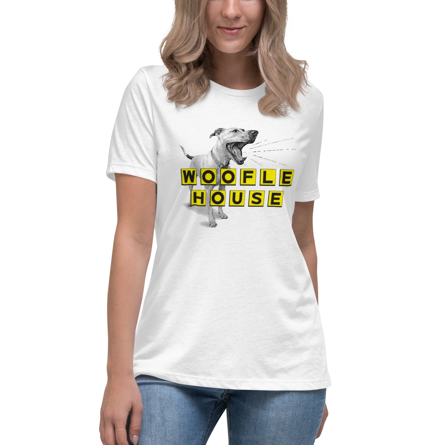 Woofle House Women's Relaxed T-Shirt